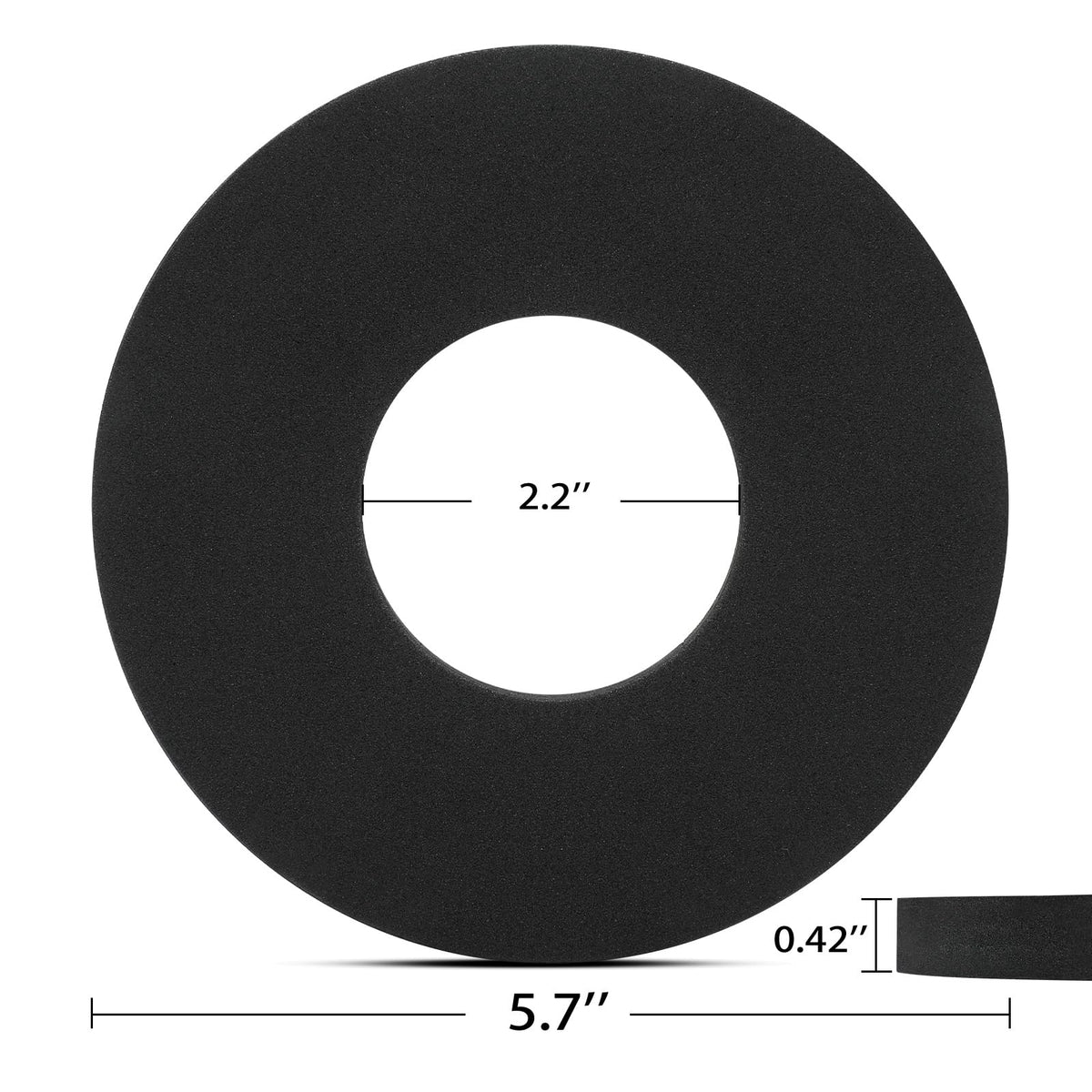 5.7 Inch #566 Motor Gasket Seal 2-Pack Replacement