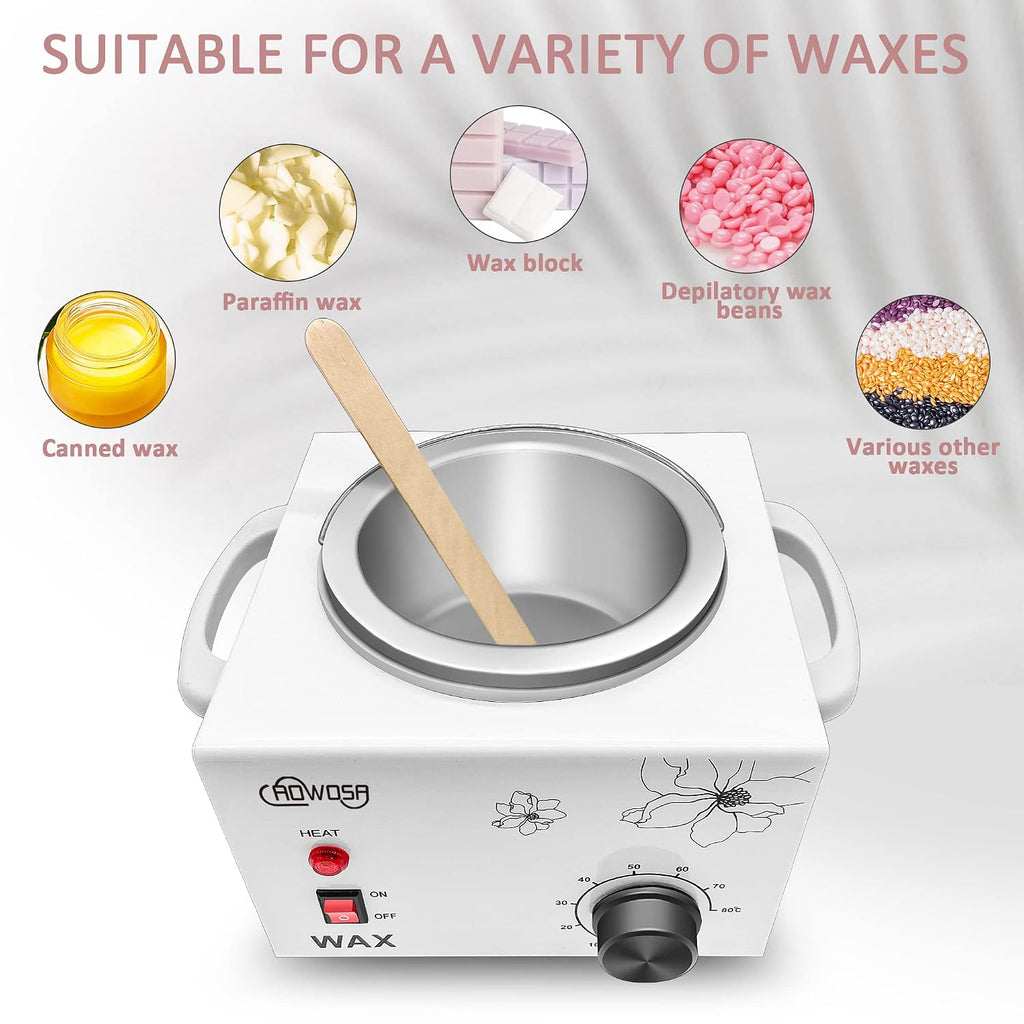 Professional Waxing Kit Wax Warmer Single Pot Wax Heater for Hair Removal | Single Pot Waxing Warmer with Non-Stick
