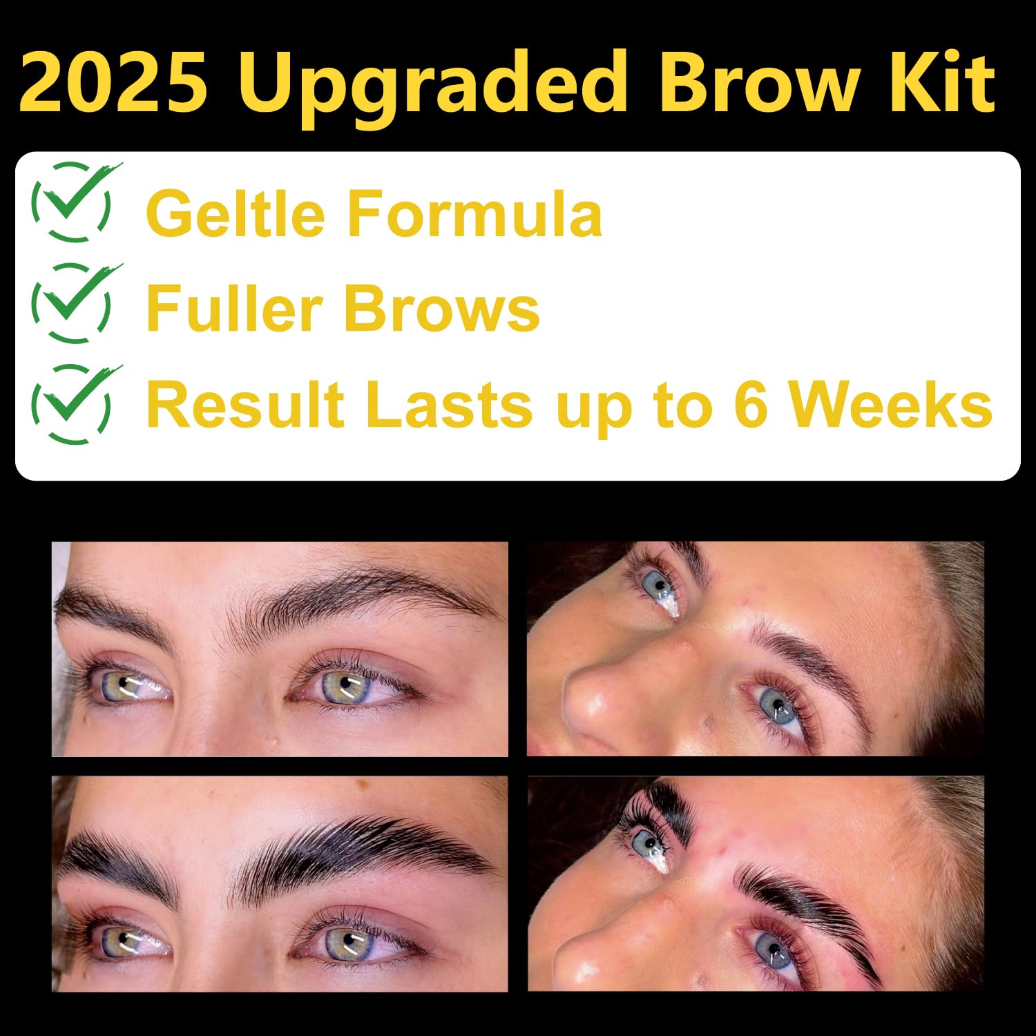 DIY Brow lamination Kit 27ml | Waterproof Long Lasting Easy to Use Effective Safe