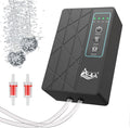 80GPH USB Rechargeable Aquarium Air Pump, Silent Flow Oxygen Aerator