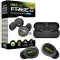 Free 2.0 Bluetooth Hearing Protection, OSHA Compliant Work Earbuds