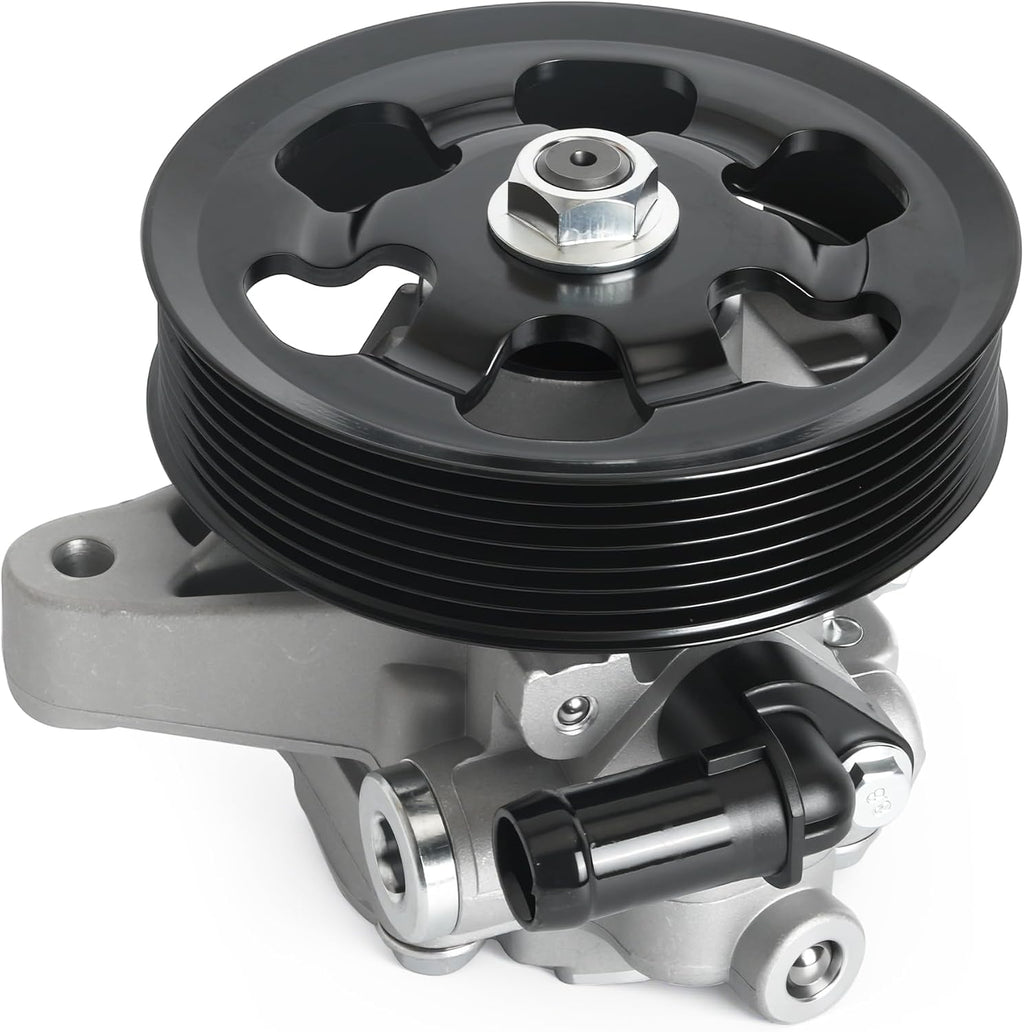 Power Steering Pump with Pulley for Honda Accord L4 2.4L 2003-2007