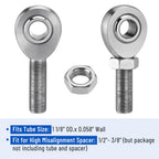1/2" Heim Joint Kit, Left & Right Hand Thread Rod Ends