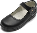 Girls Mary Jane Flats School Uniform Shoes Strap Dress Shoes (Toddler/Little Kid/Big Kid)