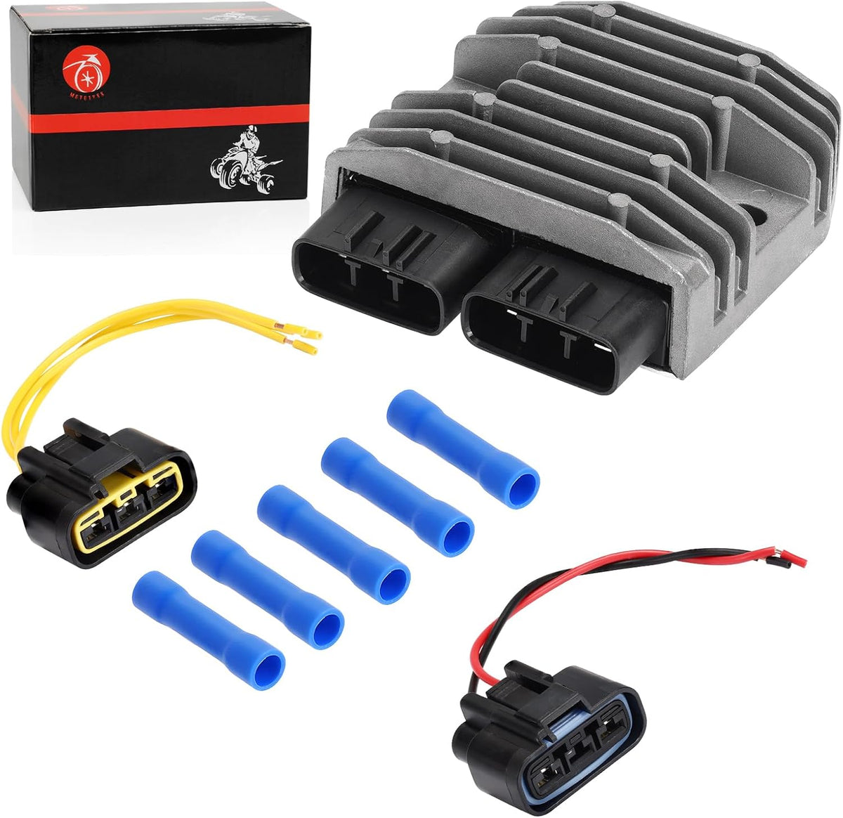 4012941 Voltage Regulator Rectifier & Plug for Polaris Ranger RZR Turbo