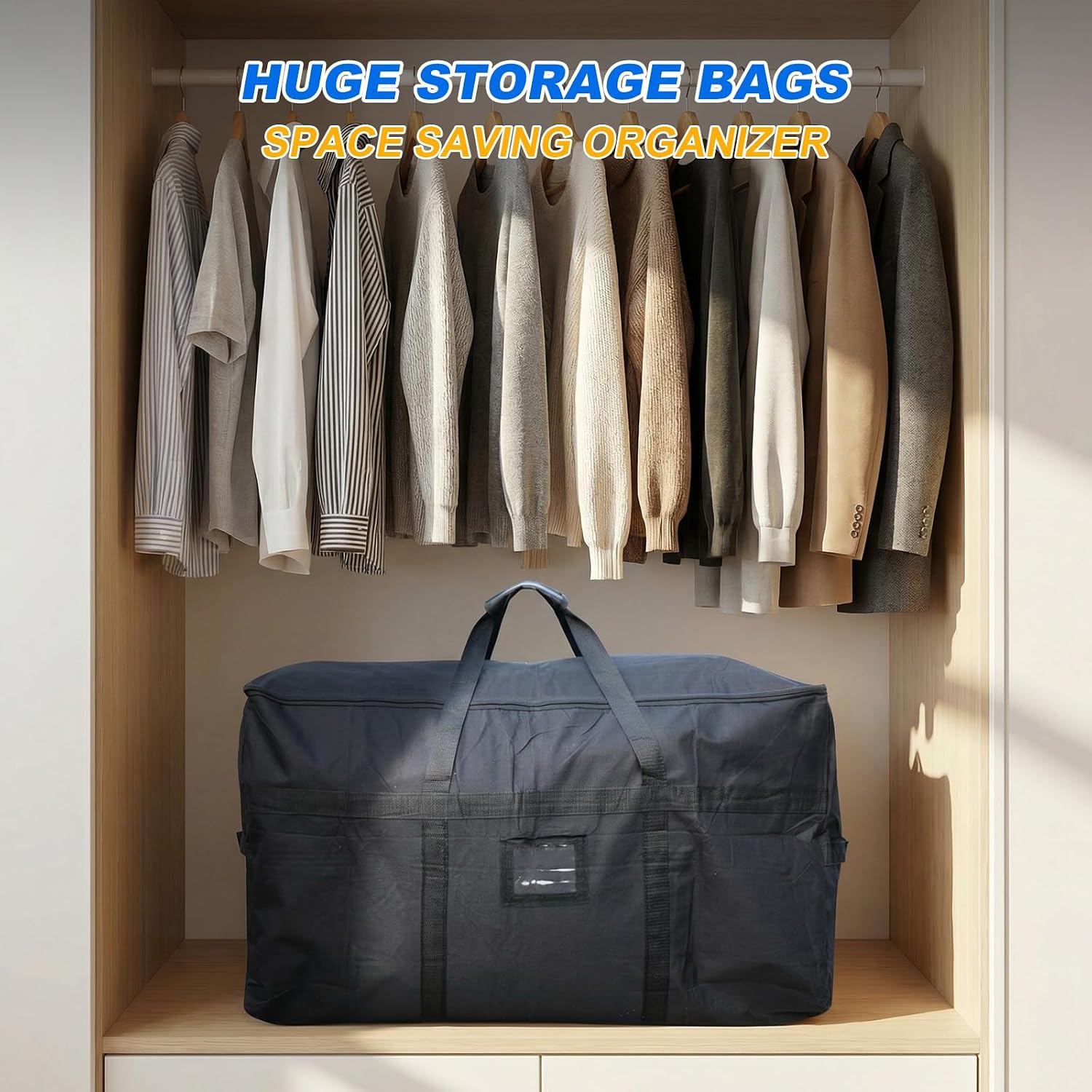 Christmas Tree Storage Bag 4 FT Heavy Duty Storage Tote | Waterproof Christmas tree storage bag (32×12×16in) Dual