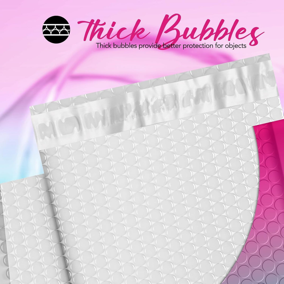 Bubble Mailers 8.5x12" 40 Pack Padded Envelopes Usable Size 8.5x11"