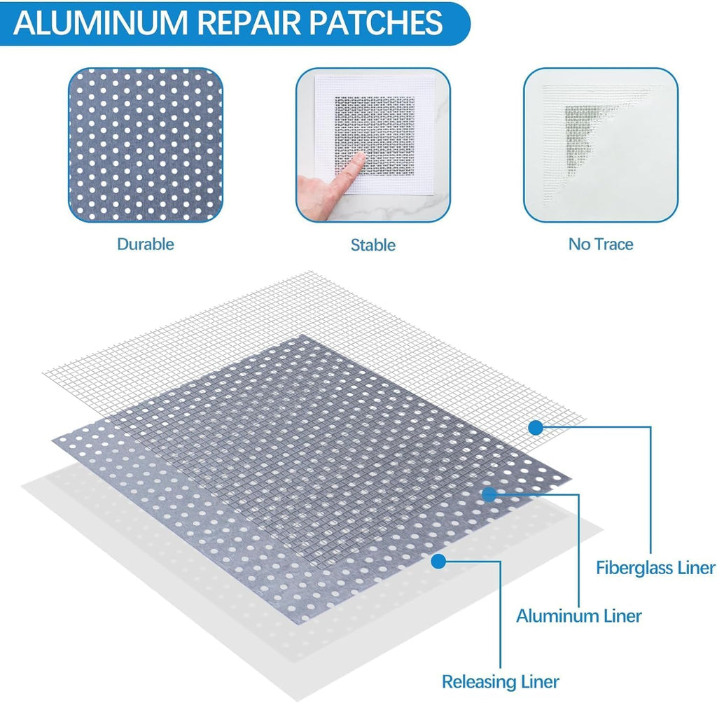 Drywall Repair Kit,Drywall Hole Patch Repair Kit,Wall Spackle Paste 9.8OZ to Fix Wall Surface Holes and Creak Damage
