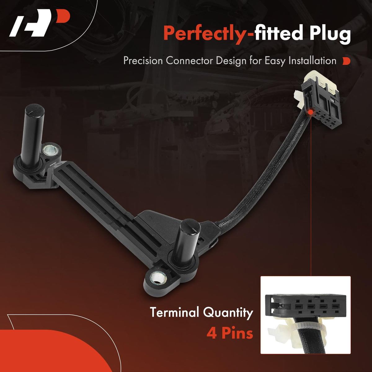 A-Premium Vehicle Speed Sensor 4 Blades Compatible with Hyundai, Kia