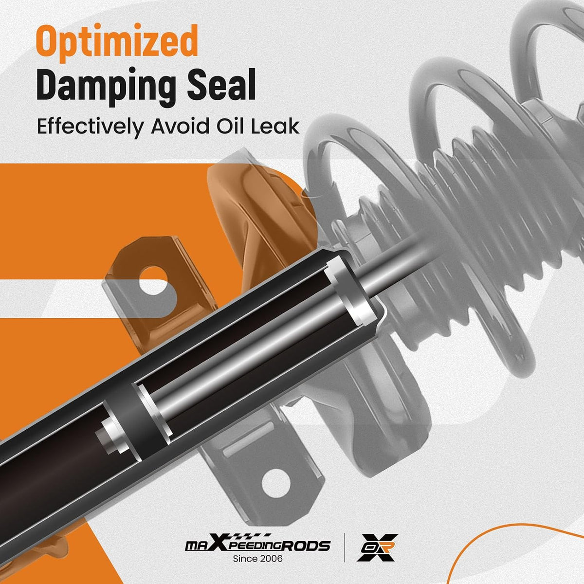 maXpeedingrods Front Strut for Chevy Cobalt 2005-2010 HHR 2006-2011
