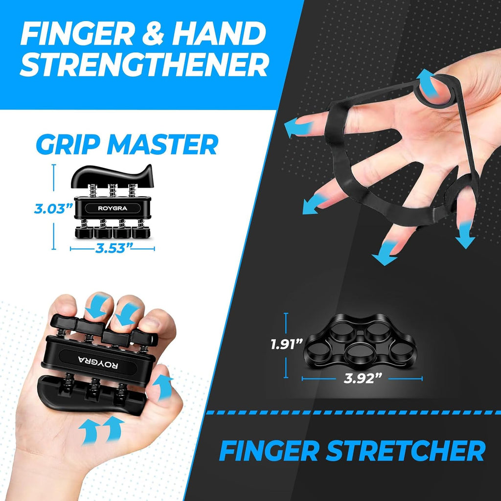 Grip Strength Trainer (5 Pack), Complete Hand Strengthening Devices