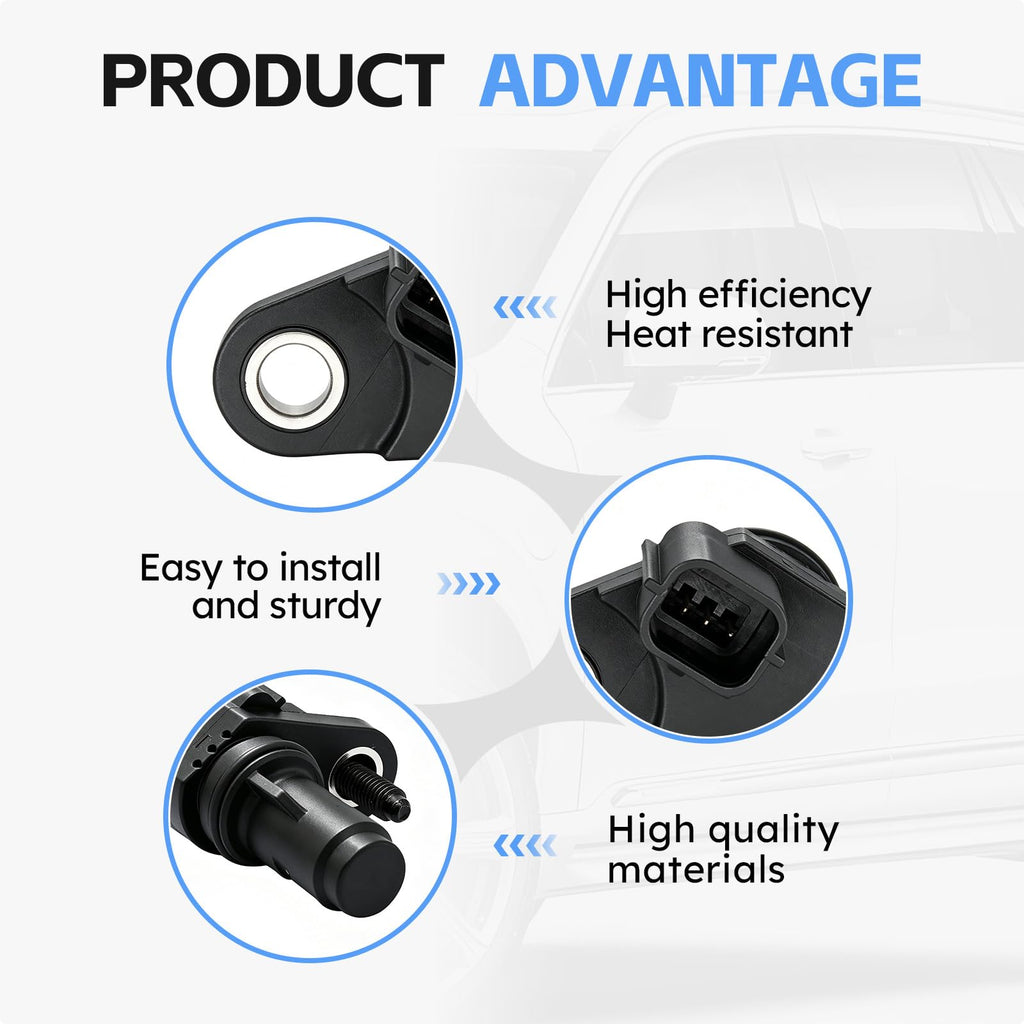 Engine Crank Crankshaft Position Sensor 12588992 fits Chevy Equinox
