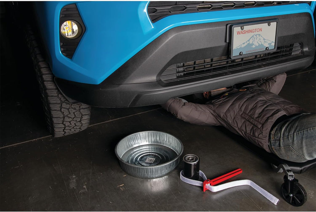Performance Tool W54280 3.5 Gallon Galvanized Steel Oil Drain Pan