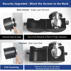 Door Knob Lockout Device, All-Metal Version, Without Padlock