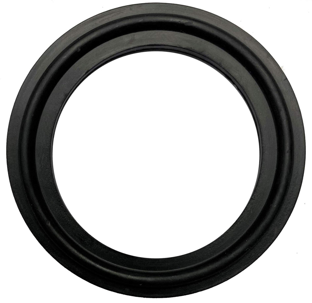DR.COMPONENT 1.5" Sanitary Standard Tri-Clamp Gaskets (Pack of 25),Black Buna-N (NBR)