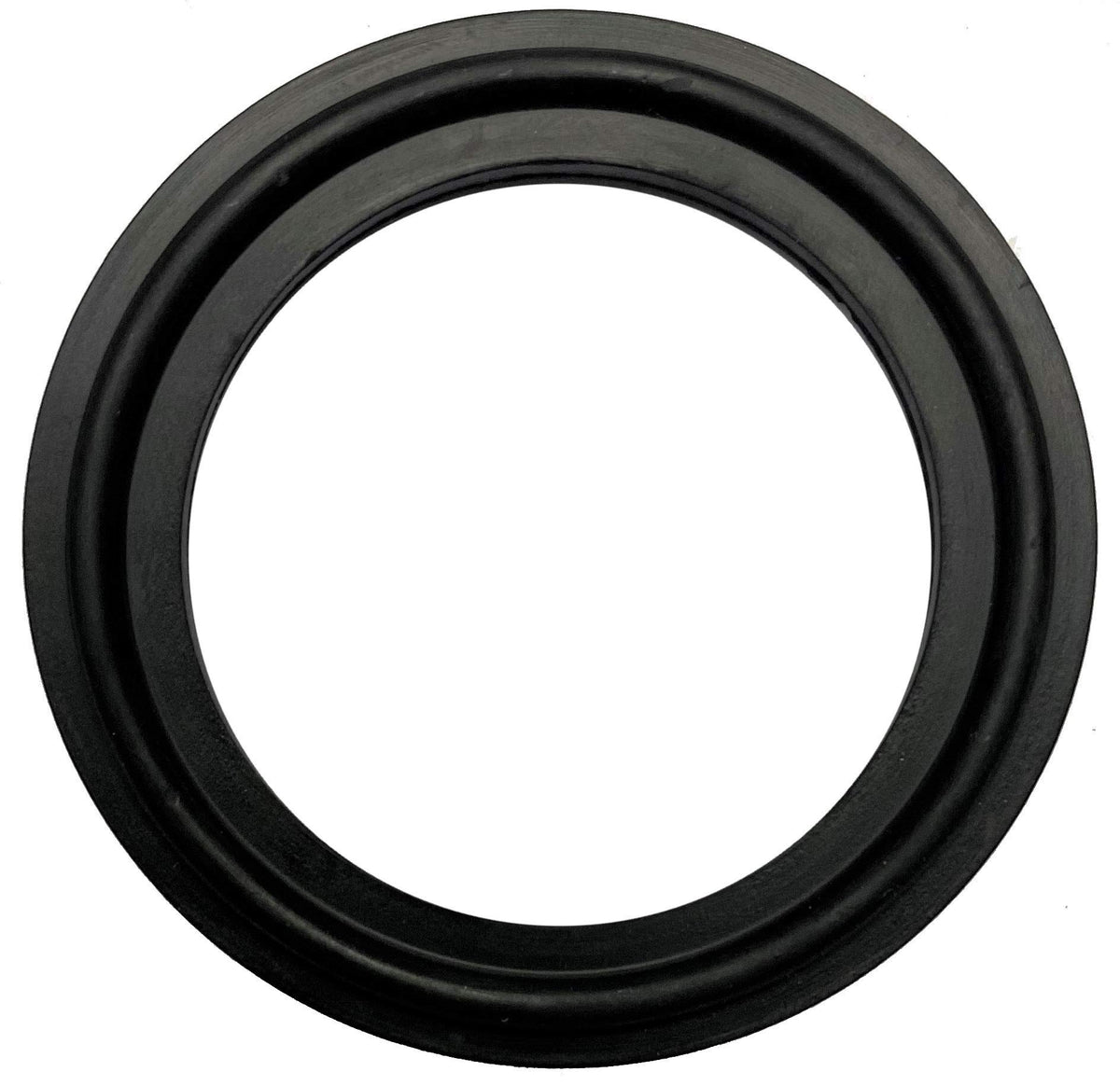 DR.COMPONENT 1.5" Sanitary Standard Tri-Clamp Gaskets (Pack of 25),Black Buna-N (NBR)