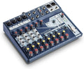 Notepad-12FX Small-format Analog Mixing Console with USB I/O and Lexicon Effects | 12-channel analog mixer with USB