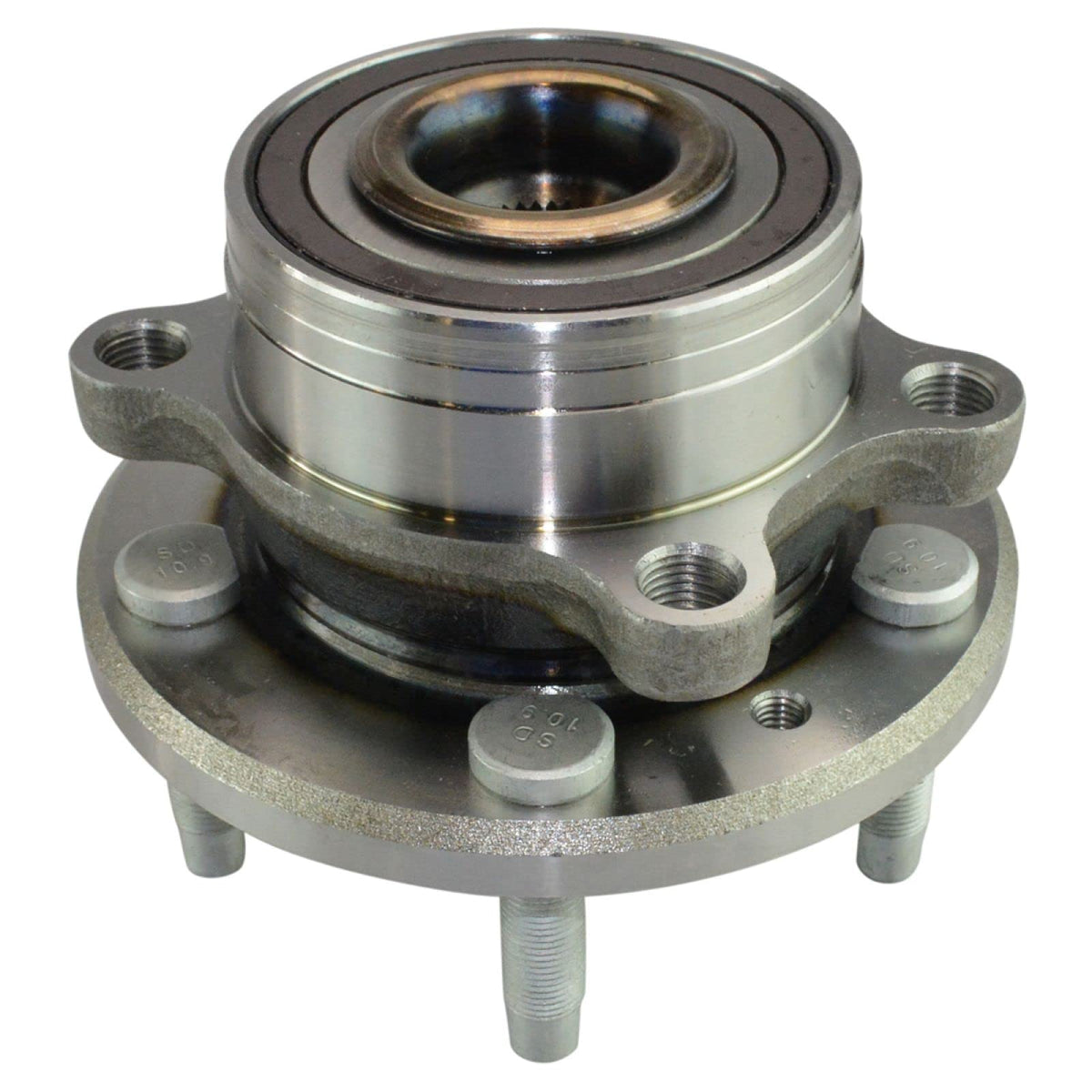 TRQ Front and Rear Wheel Bearing & Hub Assembly Set 4 Piece