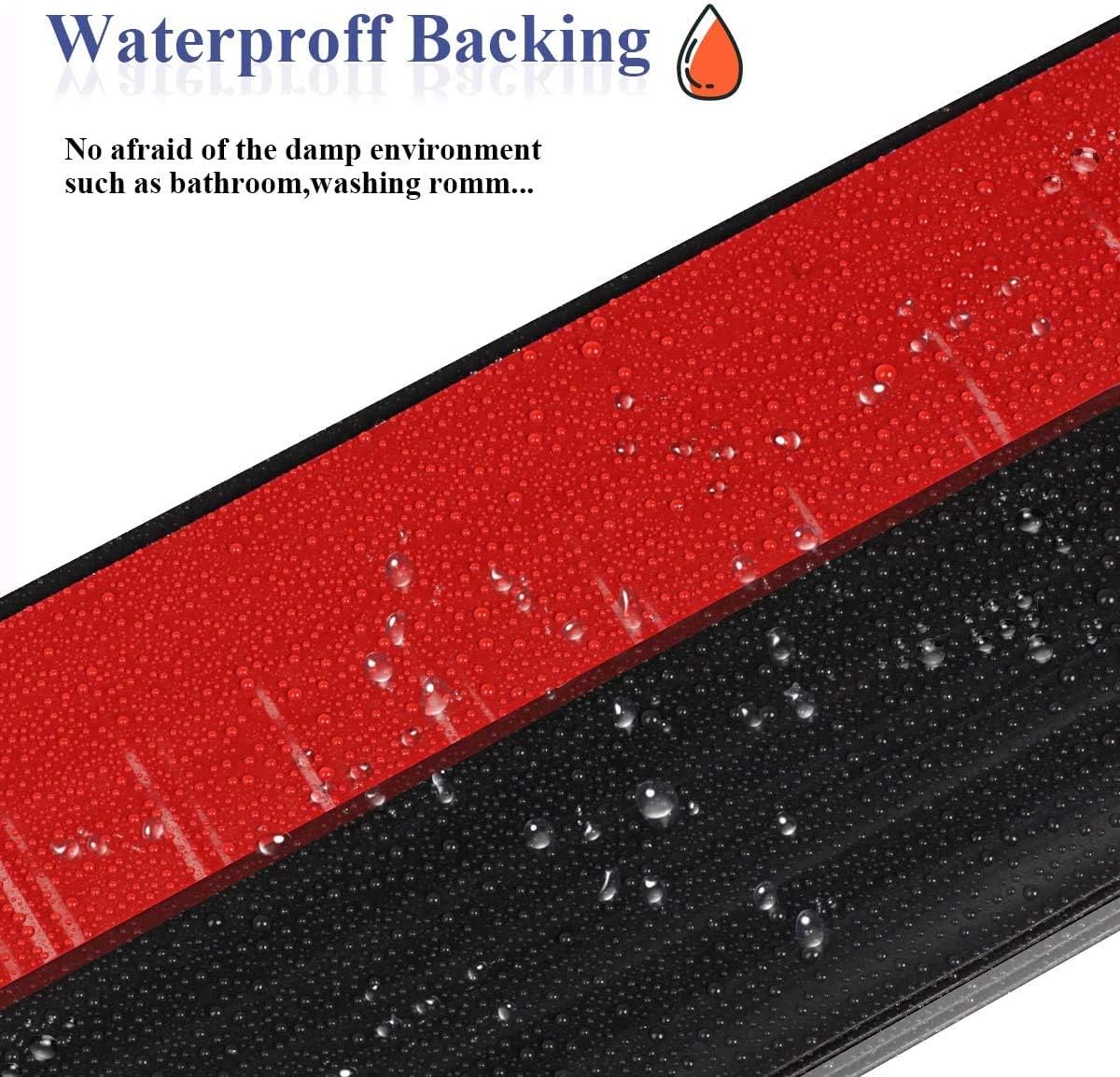 [New Upgrade] Huge Gap Door Draft Stopper, 3.4" W Widened Door Sweep Seal Gap Up to 1.8" for Interior & Exterior