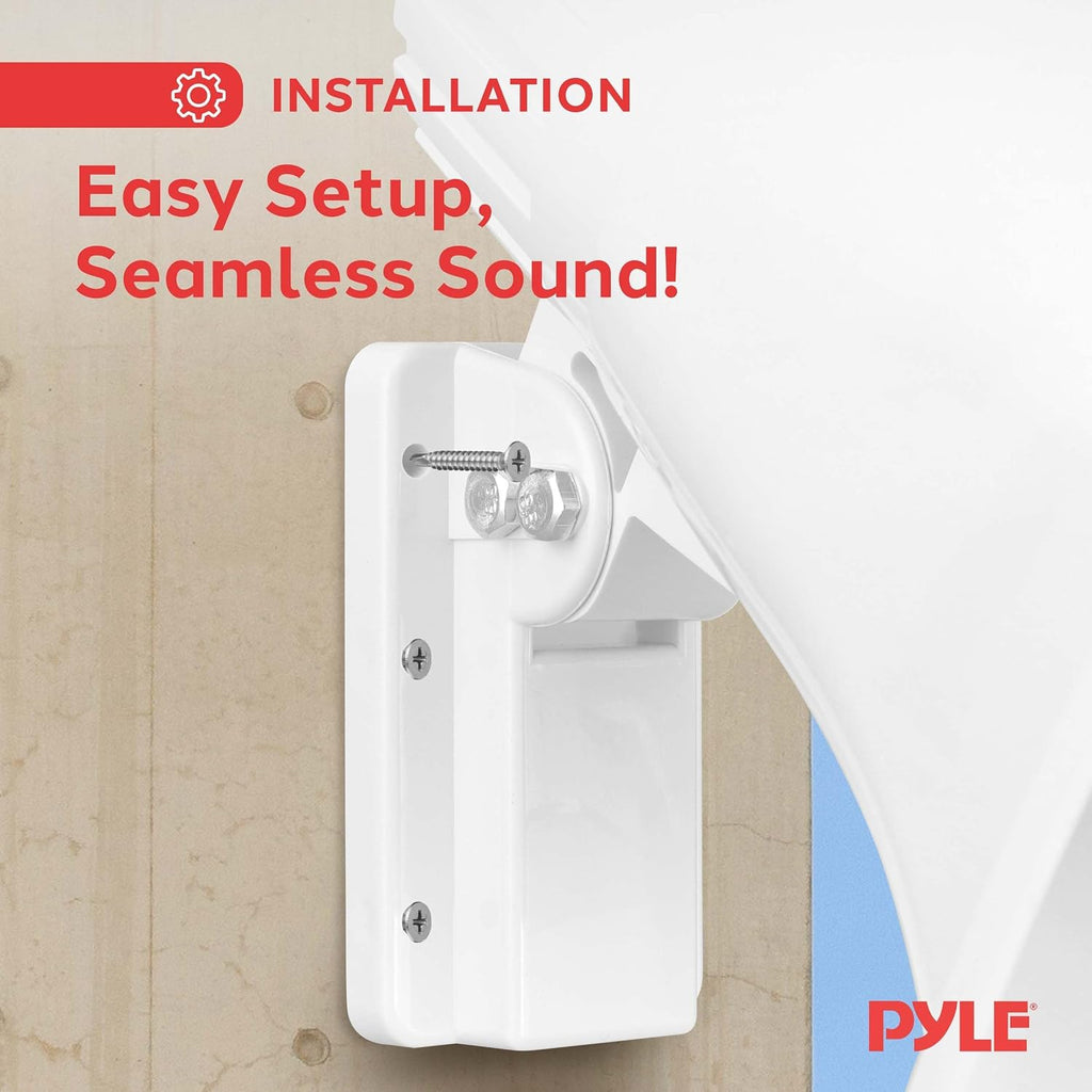 Indoor / Outdoor PA Horn Speaker - 8” Portable PA Speaker with 8 Ohms Impedance & 65 Watts Peak Power, Mounting