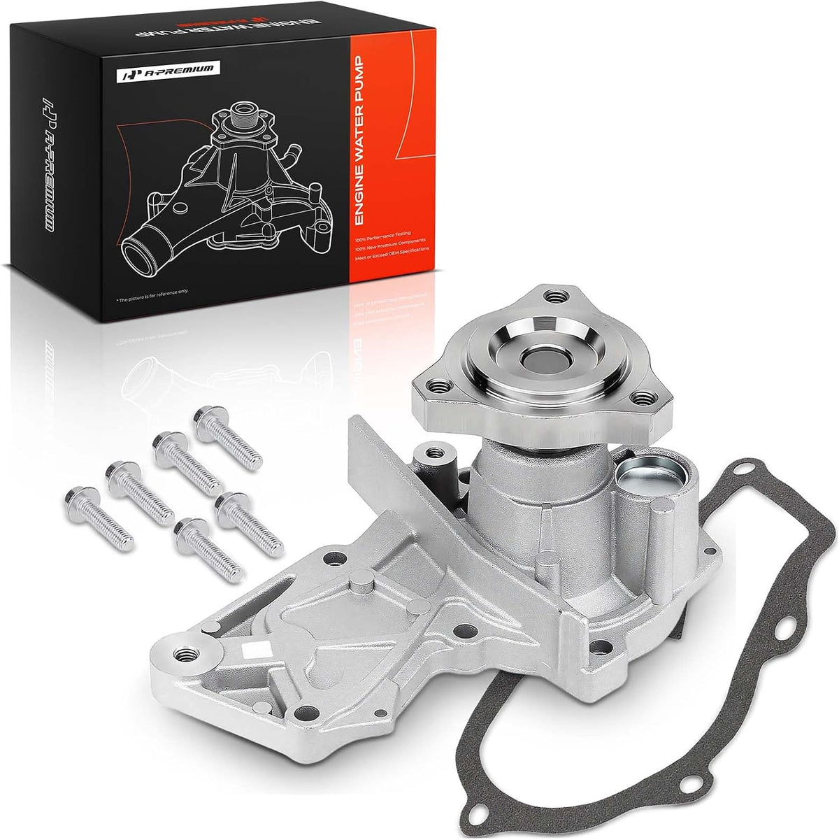 A-Premium Engine Water Pump (L4 1.5L) Compatible with Ford
