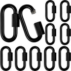 20 PCS 3.5IN(M10) Quick Link, Heavy Duty Locking Connector Rated 1600 Lbs