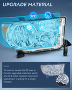 Nilight Headlight Assembly Compatible with Toyota Tundra 2007-2013