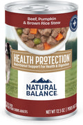 Health Protection Wet Dog Food, Beef Stew, 12.5 oz, 6 Pack