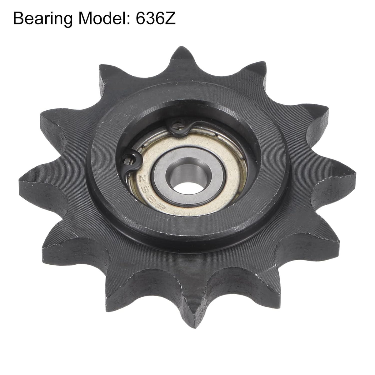 uxcell Chain Idler Sprocket 6mm Bore 1/2" Pitch 1/2" Tooth Tensioner