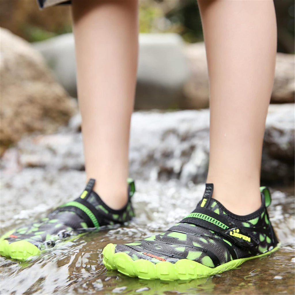 Kids Water Shoes for Boys Girls Quick-Dry Swim Aqua Socks | Lightweight, Barefoot-style, Perfect for Water parks