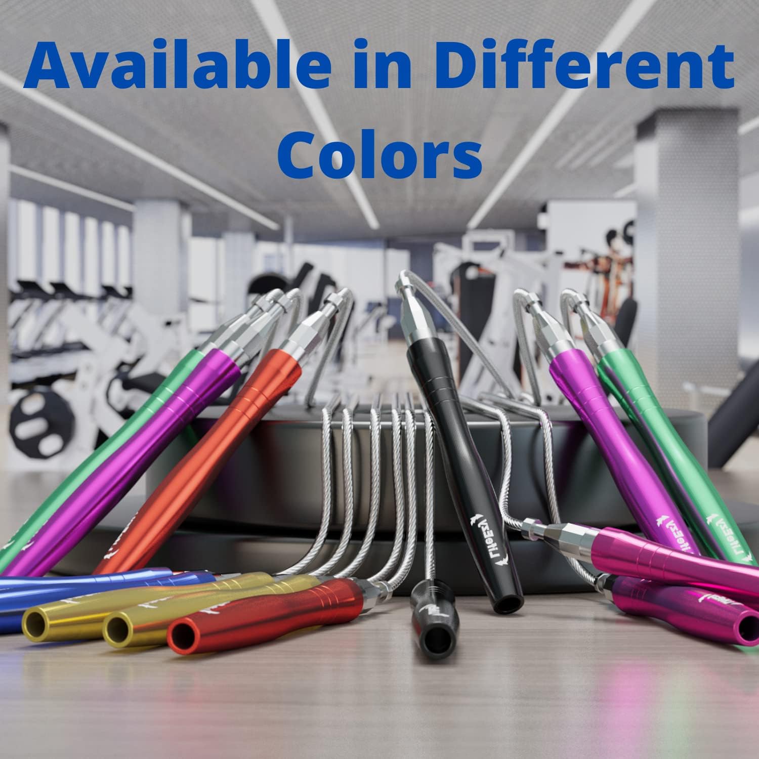 Jump Rope, High Speed Weighted Jump Rope - Premium Quality Tangle-Free - Self-Locking Screw-Free Design - Jump Ropes