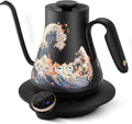 Artisan Collection Gooseneck Electric Kettle, ±0.5°F Temperature Control for Pour Over Coffee & Tea, 1500W Quick