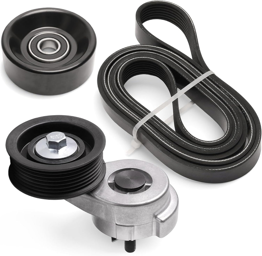 Belt Tensioner Serpentine Belt Idler Pulley Kit #38033