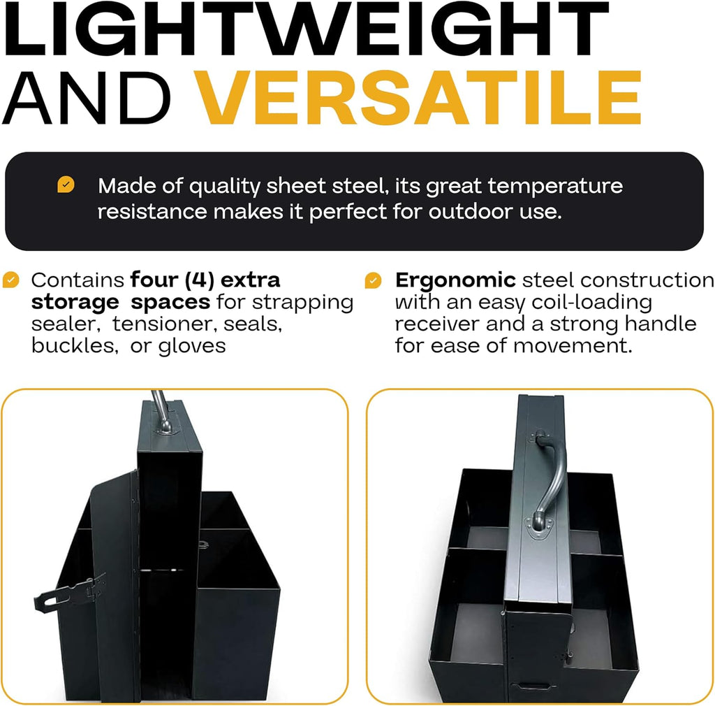 Strapping Cart & Dispenser for Steel, PET & PP Mini Coils
