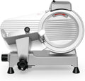 10-inch Commercial Meat Slicer 240W 0-13mm Semi-Auto Low Noise