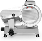 10-inch Commercial Meat Slicer 240W 0-13mm Semi-Auto Low Noise