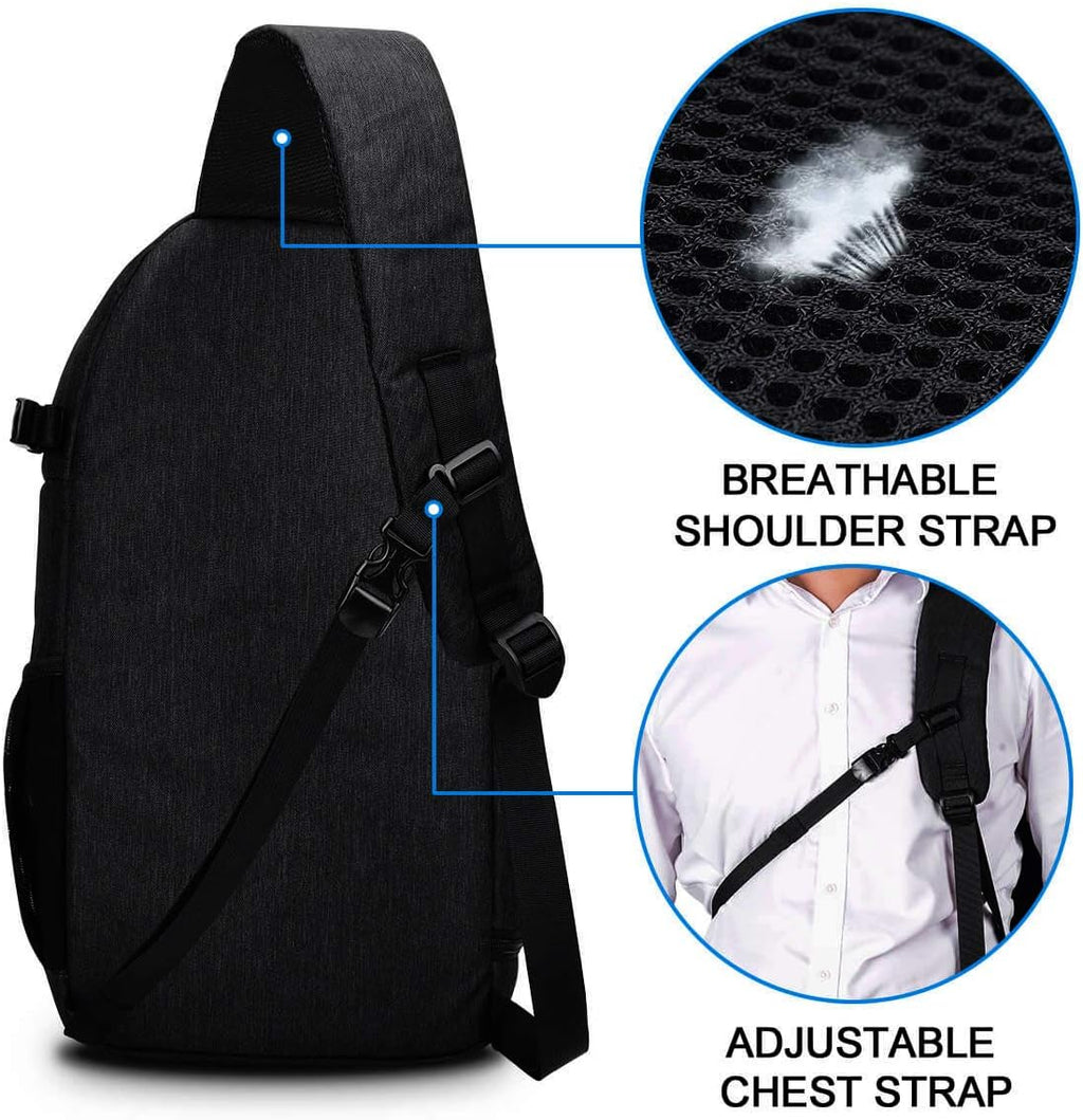Camera Bag Sling Backpack for DSLR/SLR Mirrorless Camera Waterproof, Camera Case Compatible for Sony Canon Nikon