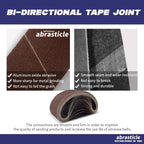 18 Pcs 3 x 24 Inch Assorted Aluminum Oxide Sanding Belt - 60/80/120/150/240/400 Grit