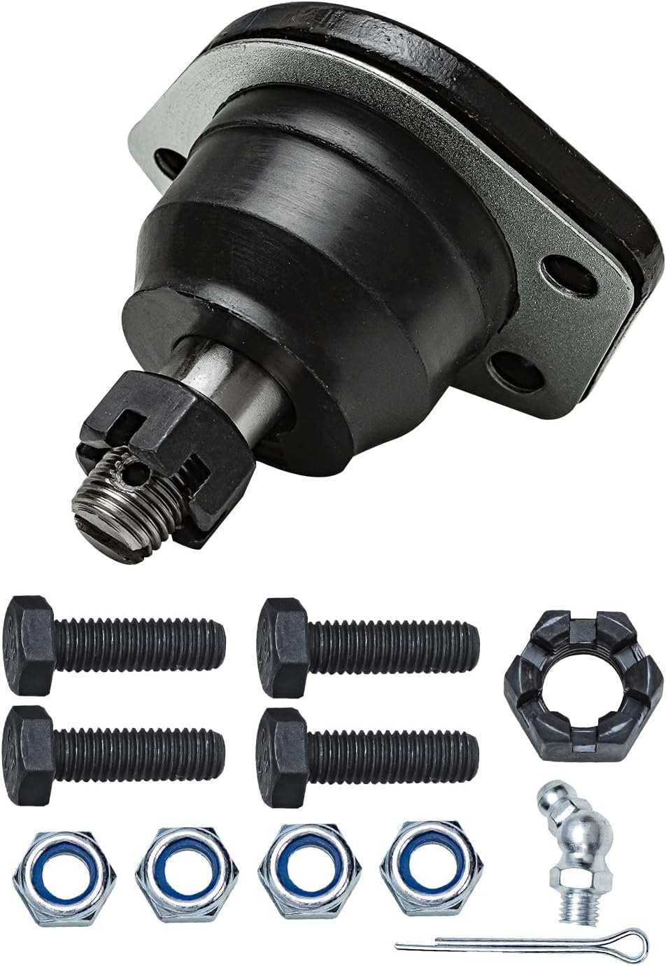 Detroit Axle - 4pc Front Ball Joints for Chevy Blazer S10 GMC Sonoma Jimmy