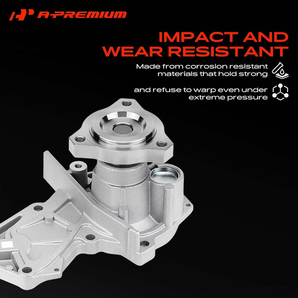 A-Premium Engine Water Pump (L4 1.5L) Compatible with Ford