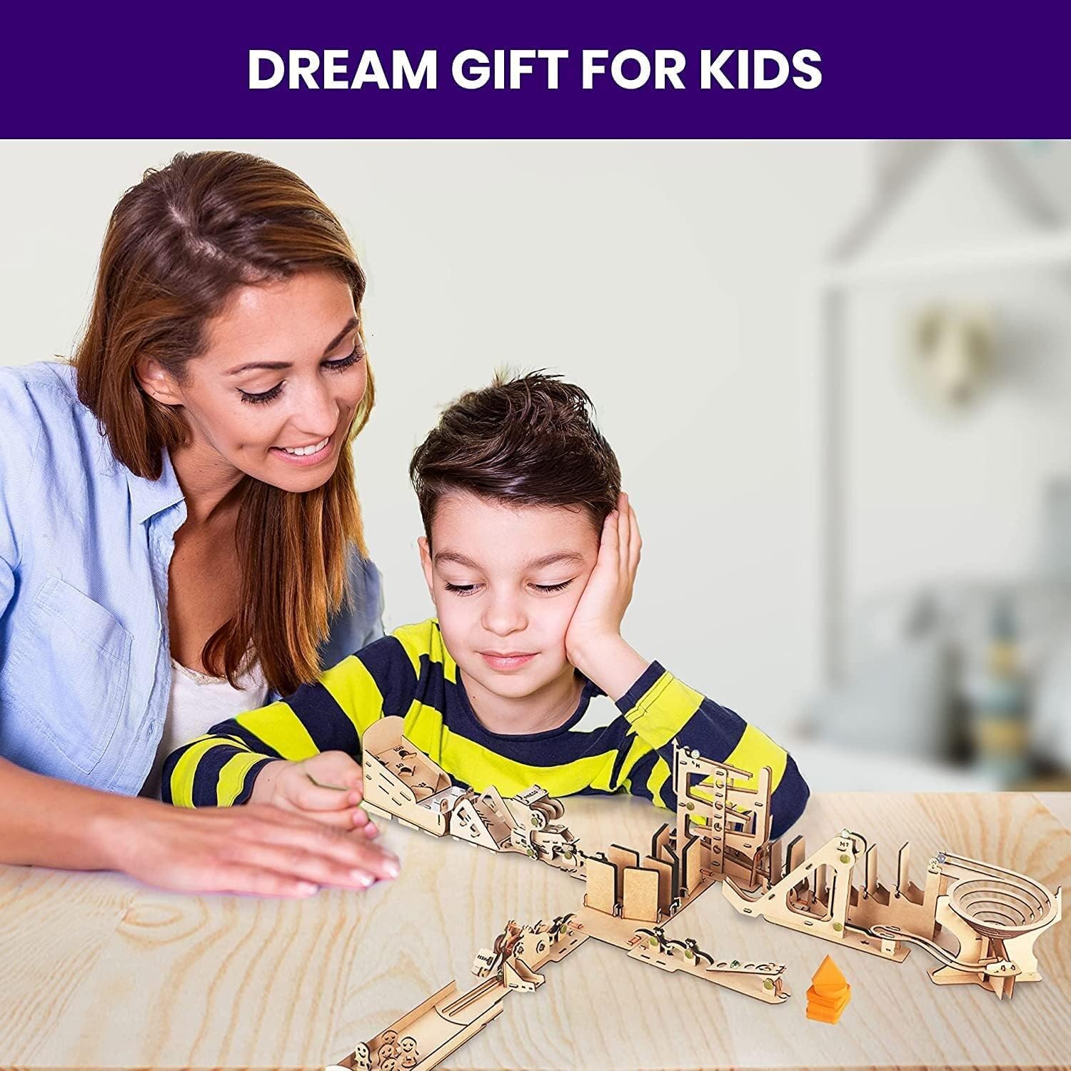 Chain Reaction Engineering, STEM Learning Toy Construction Kit for Kids Ages 8 and Up