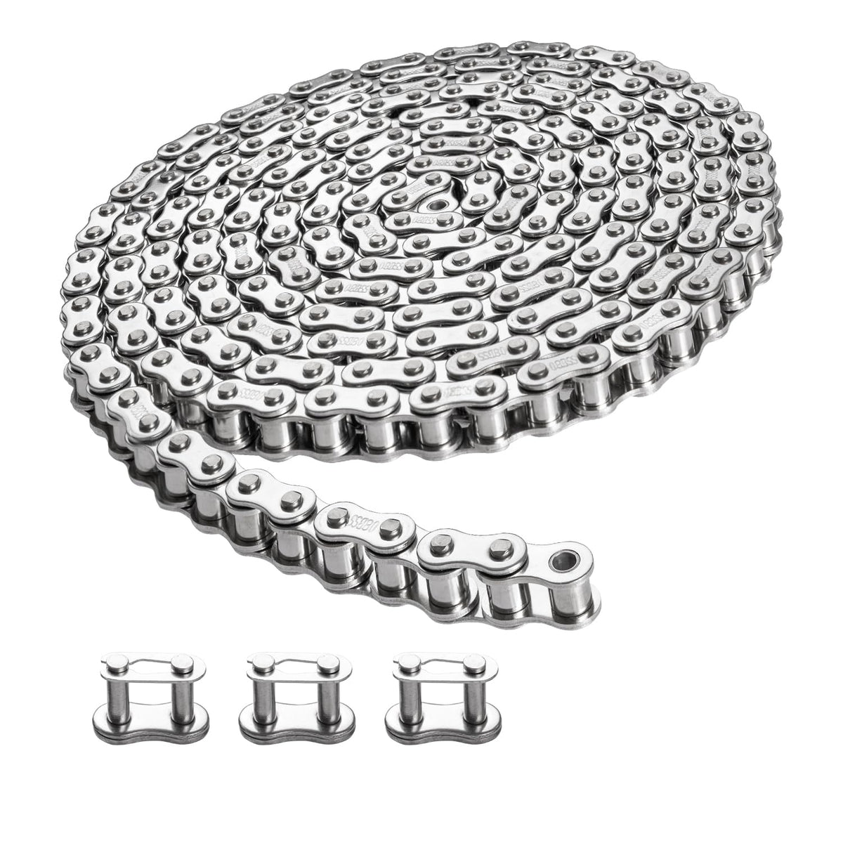 Gudwells Universal Heavy Duty 08B Stainless Steel Roller Chain 10 Feet