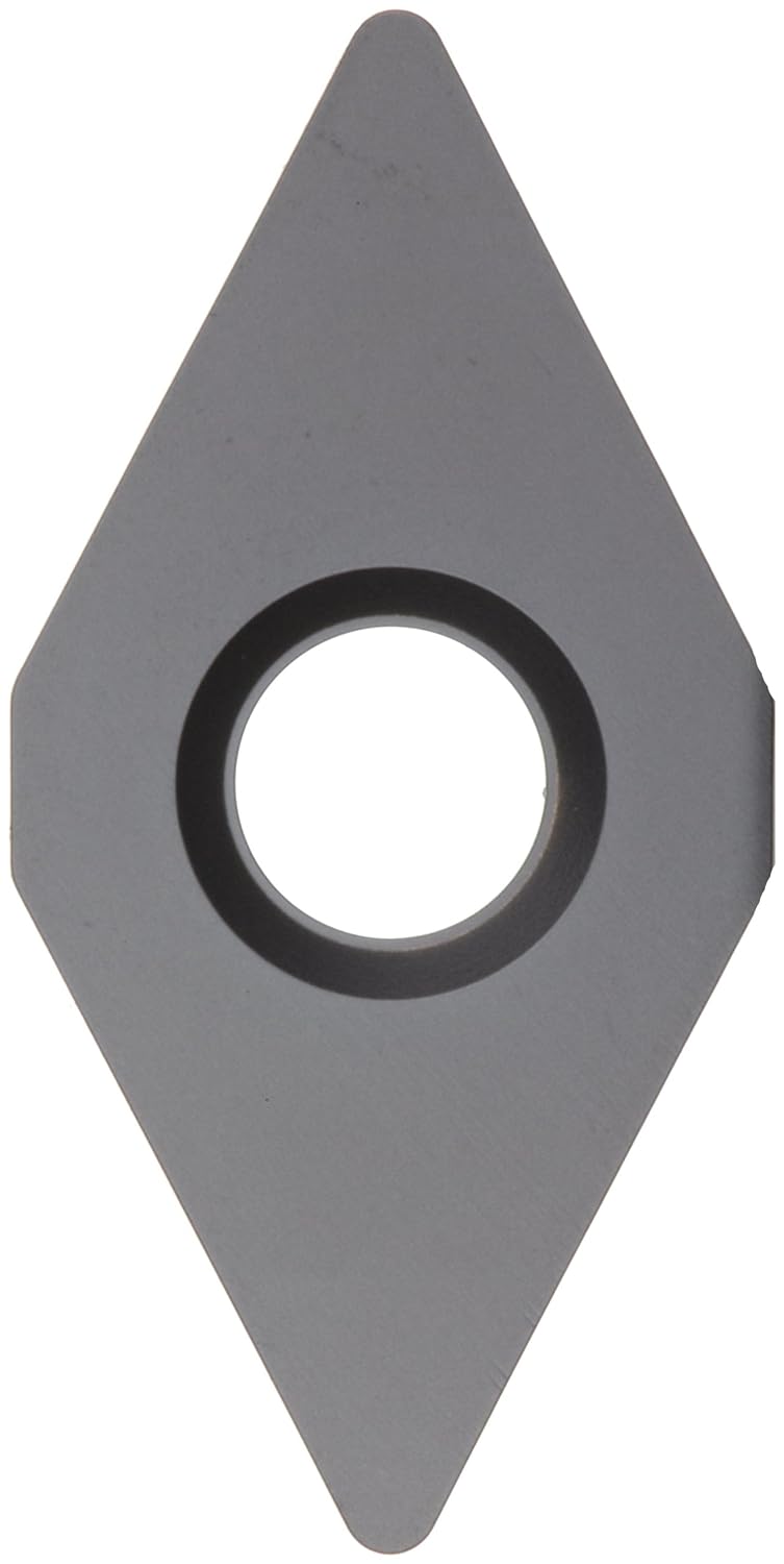 Sandvik Coromant DNMA 433-KR 3205 GC3205 Grade, MTCVD Coated, 55 Degree Diamond Shape, KR Chip Breaker, 433 Insert Size, 0.1875" Thickness, 0.0472" Nose Radius Carbide Turning Insert (Pack of 10)