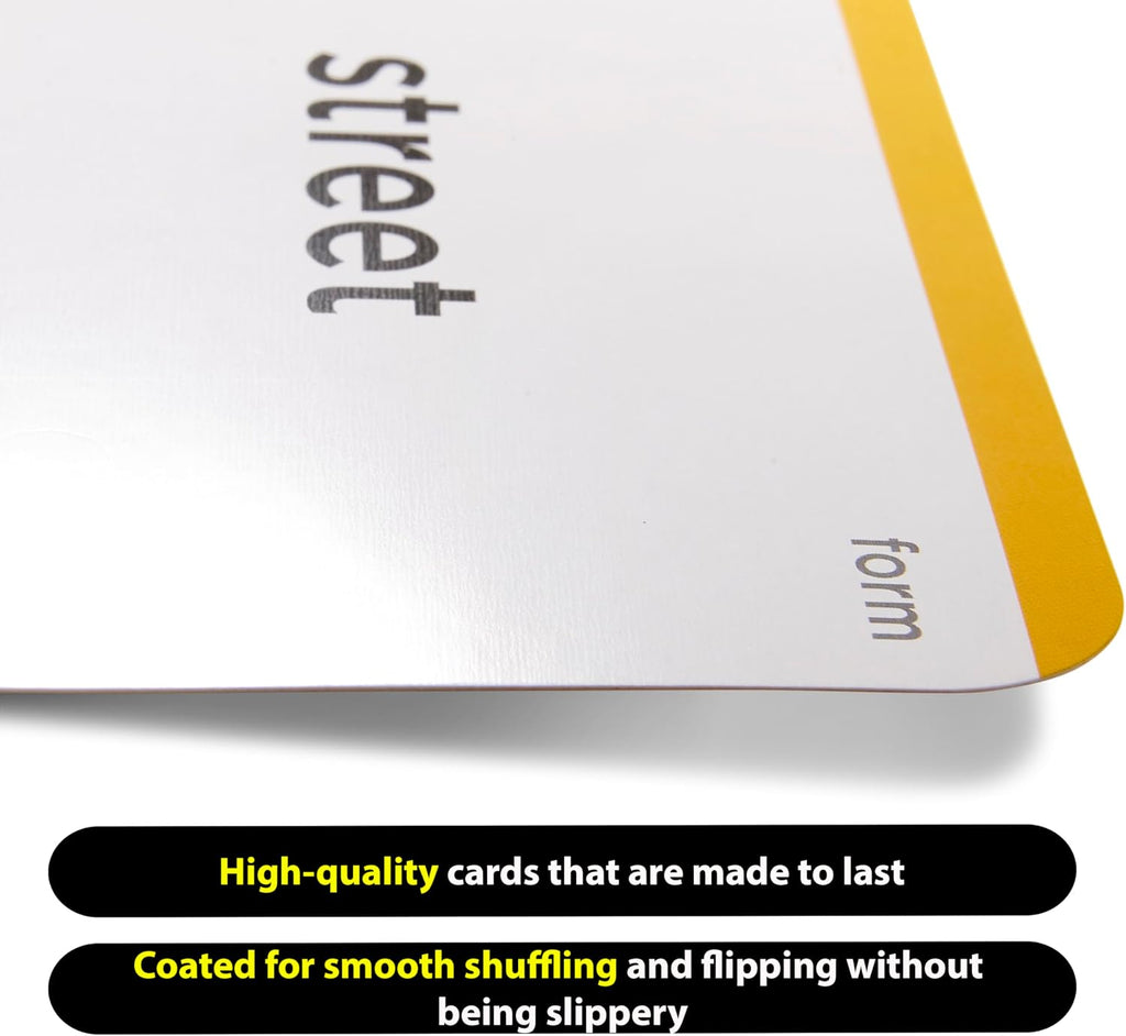 Award-Winning Sight Words Flash Cards – 520 High Frequency Words for Kids Ages 3–9 – Dolch & Fry List – Learn to Read