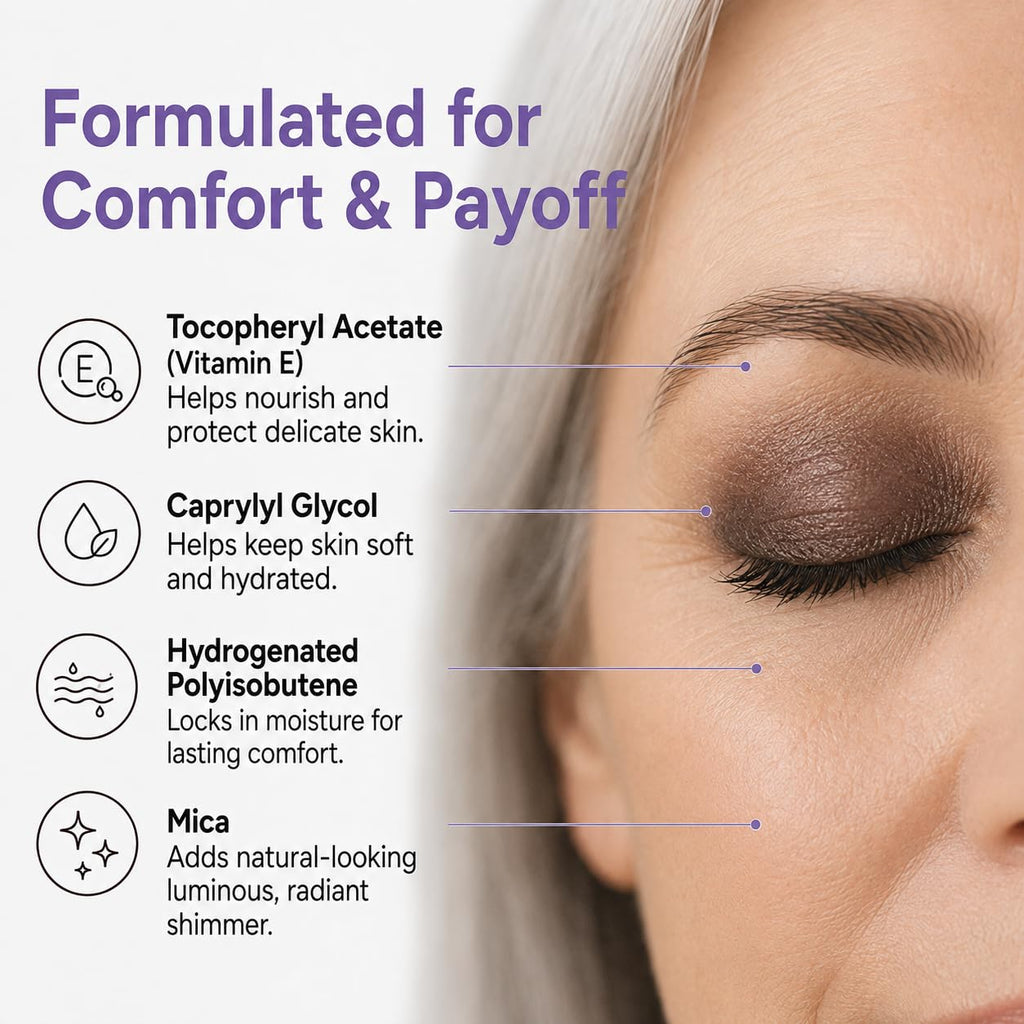 Eyeshadow Stick, Smudge Proof Cream Eye Shadow, Mocha