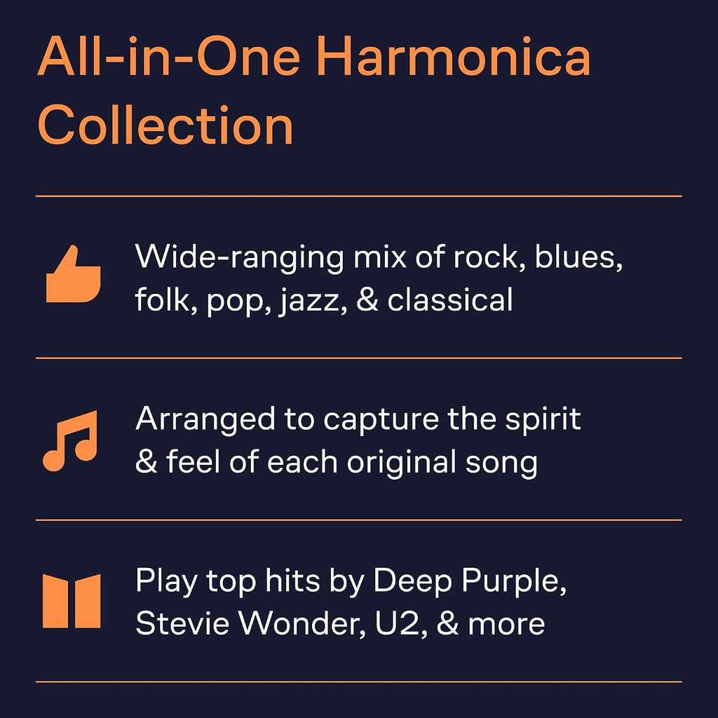The Ultimate Harmonica Songbook Sheet Music for Beginners and Advanced Players | 114 Songs in Blues, Rock, Pop and