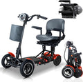 Mobility Scooters for Seniors & Adults– 4 Wheel Foldable Portable Electric Scooter, 500W Dual Motor, 30-Mile Range