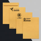 Customize Your 9" x 12" Catalog Envelopes - Upload Your Black & White Logo/Design and Return Address - Custom