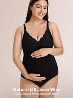 Maternity Underwear for Women, Seamless Pregnancy Underwear Over Bump