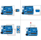 ELEGOO UNO R3 Project Most Complete Starter Kit, Compatible with Arduino | PDF Tutorial, 30+ Guided Projects